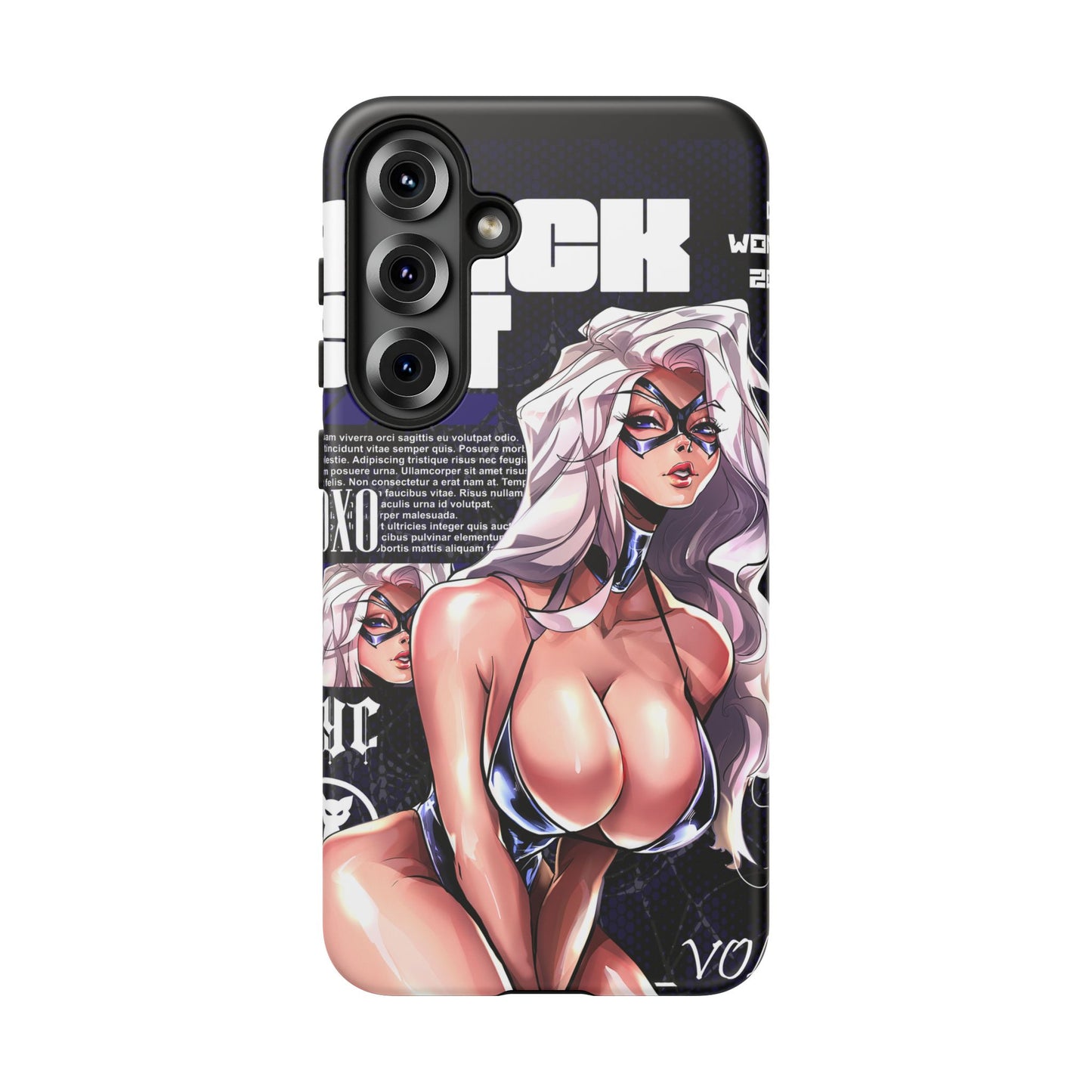 Black Cat Samsung Case - Limited