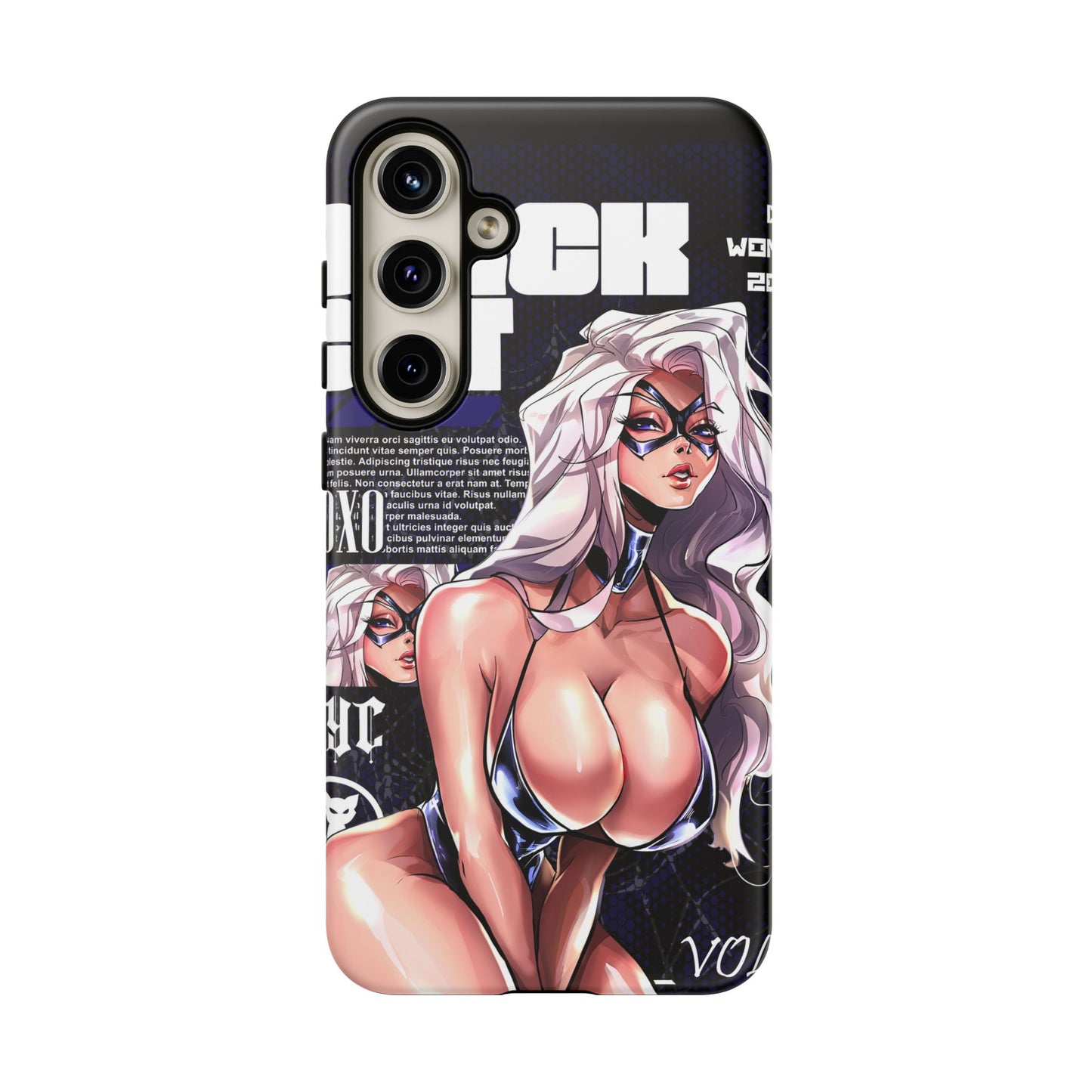 Black Cat Samsung Case - Limited