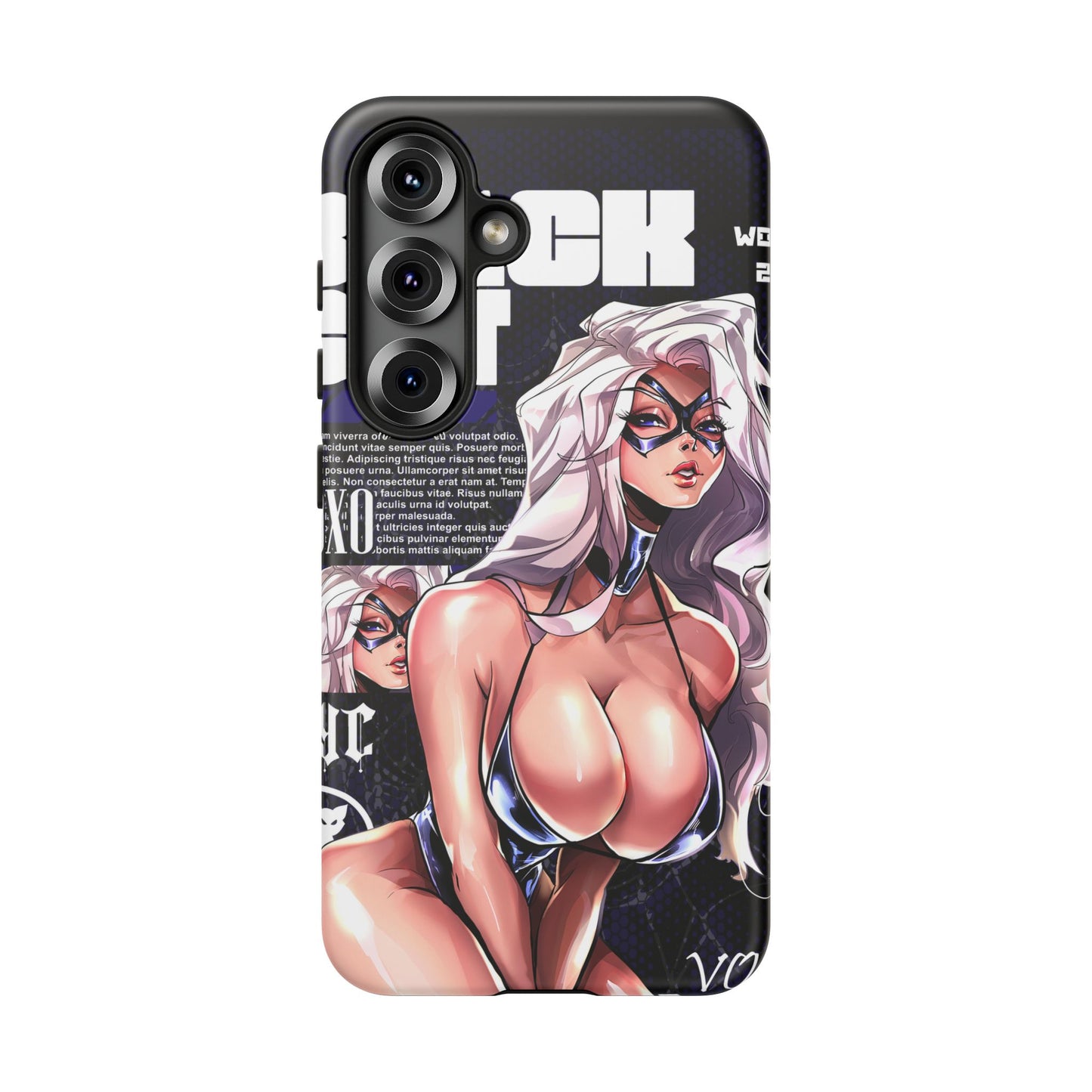 Black Cat Samsung Case - Limited