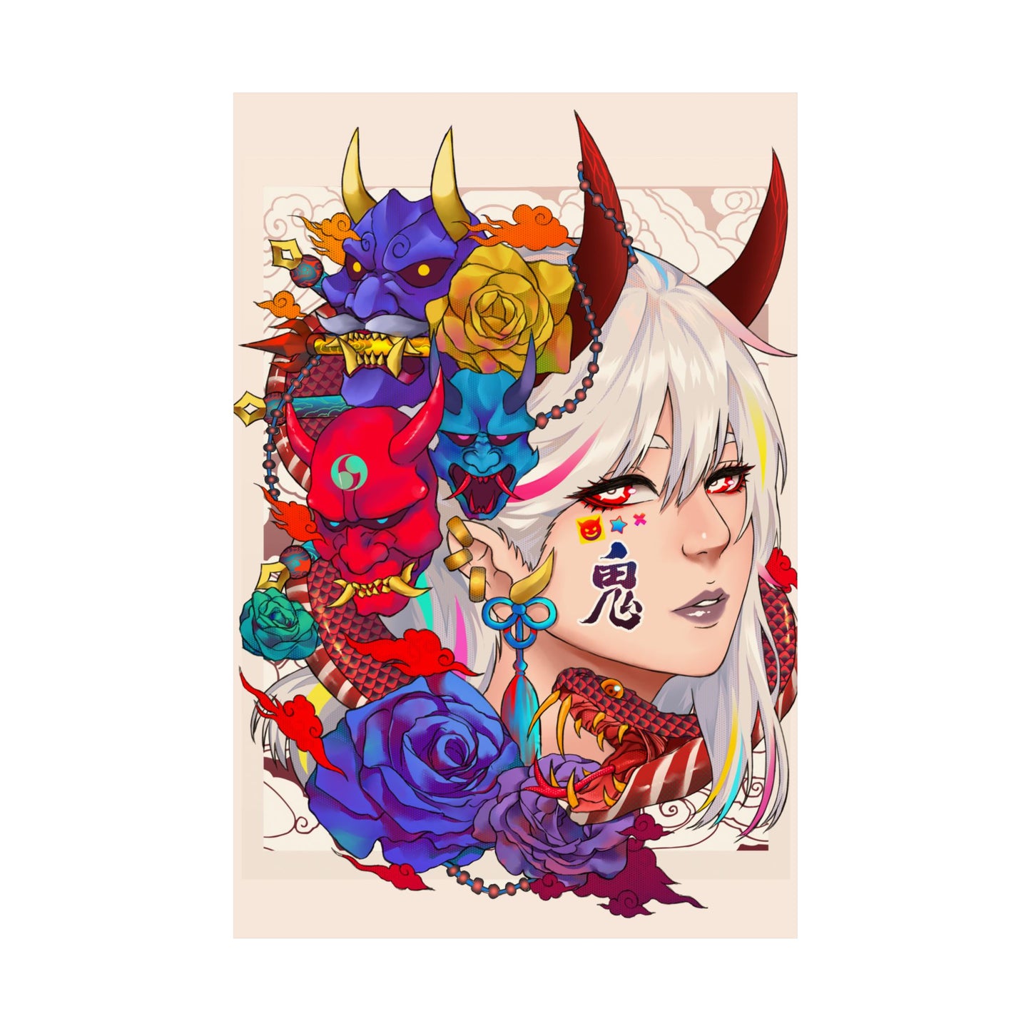 Oni Girl Poster