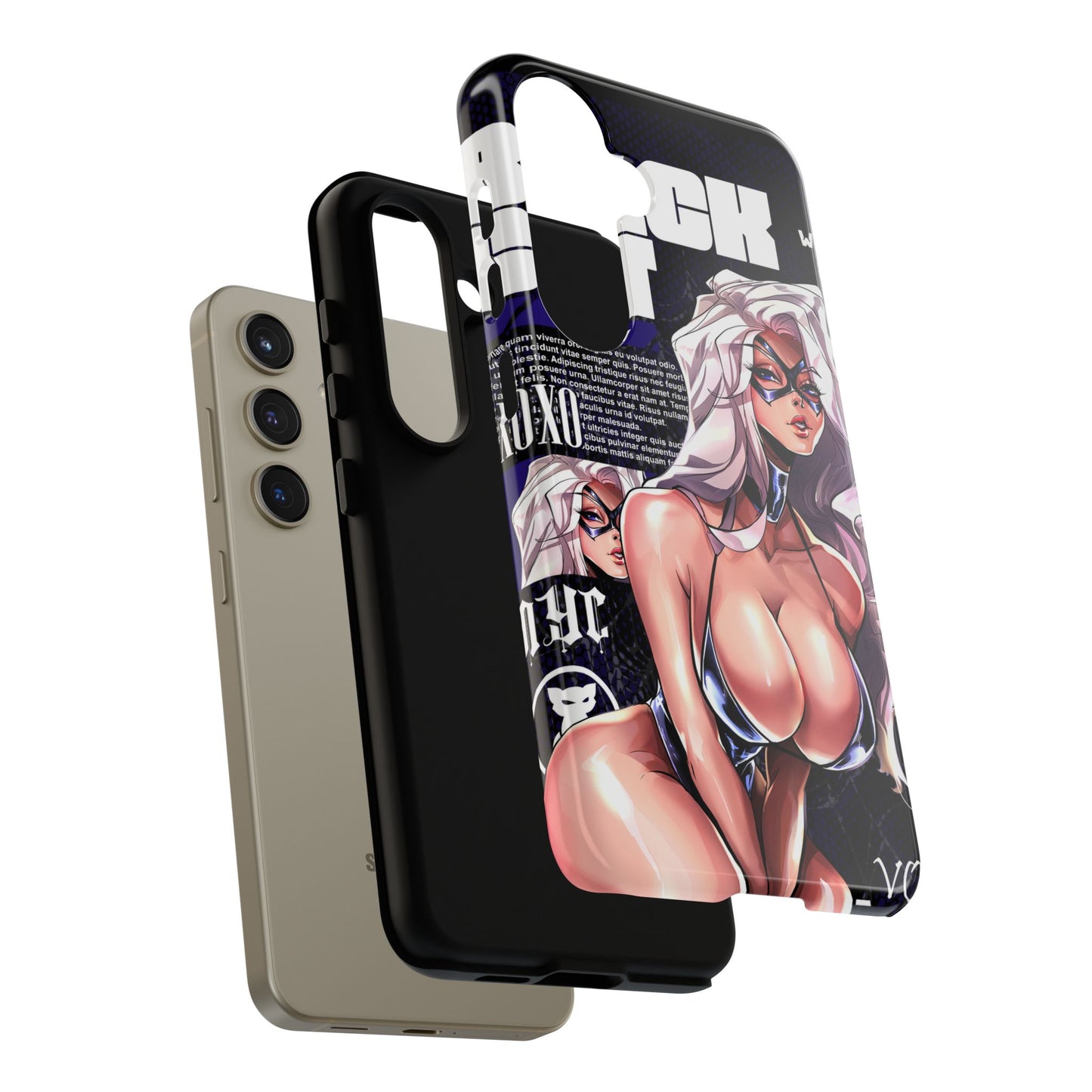 Black Cat Samsung Case - Limited