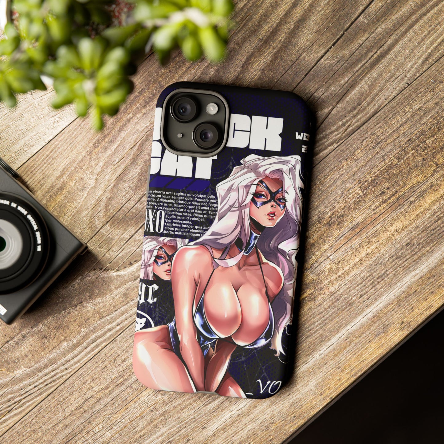 Black Cat iPhone Case - LIMITED