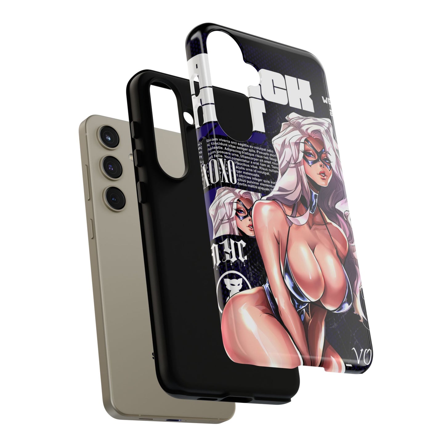 Black Cat Samsung Case - Limited