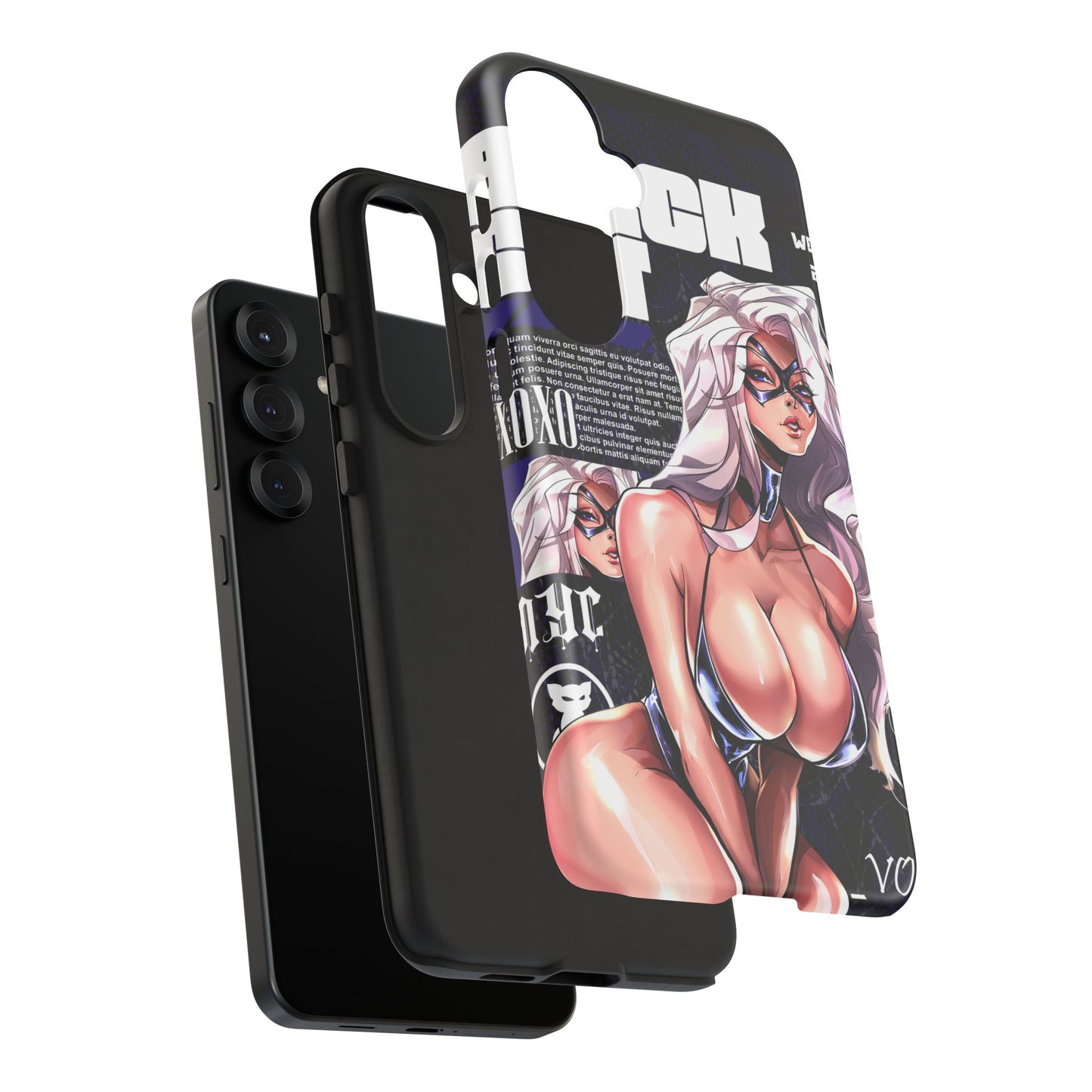 Black Cat Samsung Case - Limited