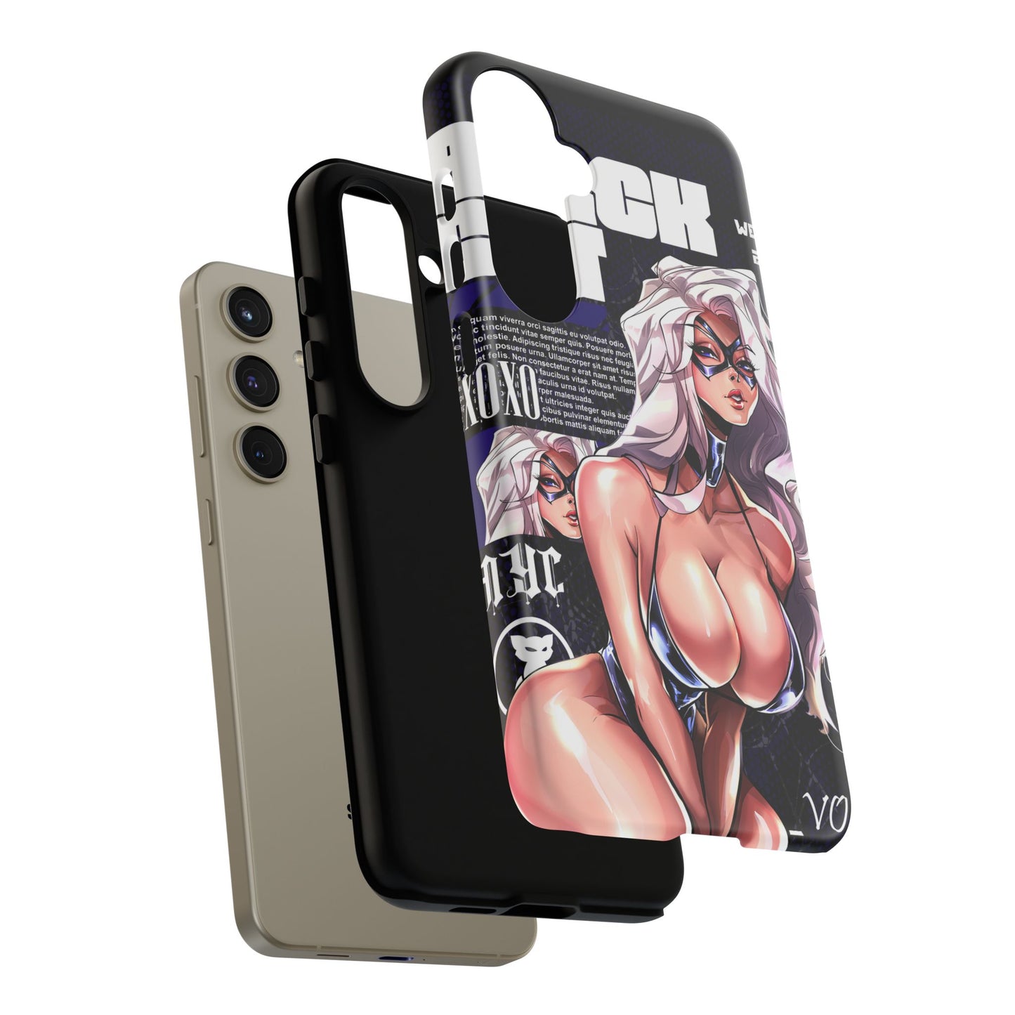 Black Cat Samsung Case - Limited