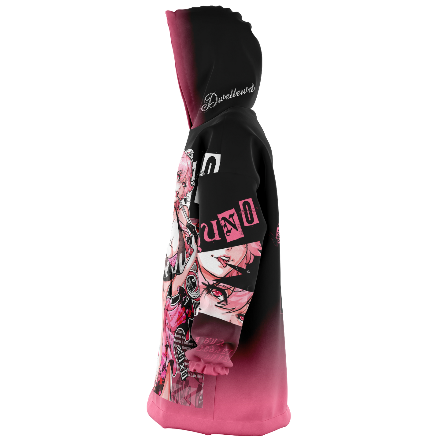 Yuno Hoodie Blanket