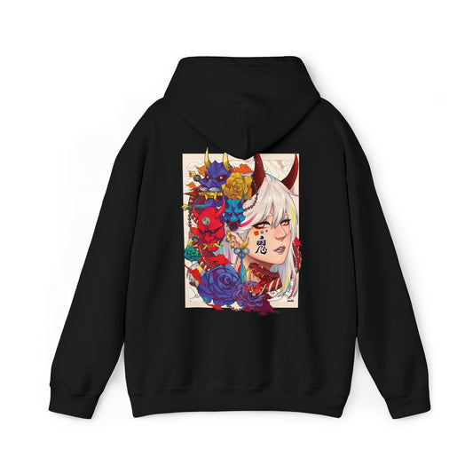 Oni Girl Cotton Hoodie