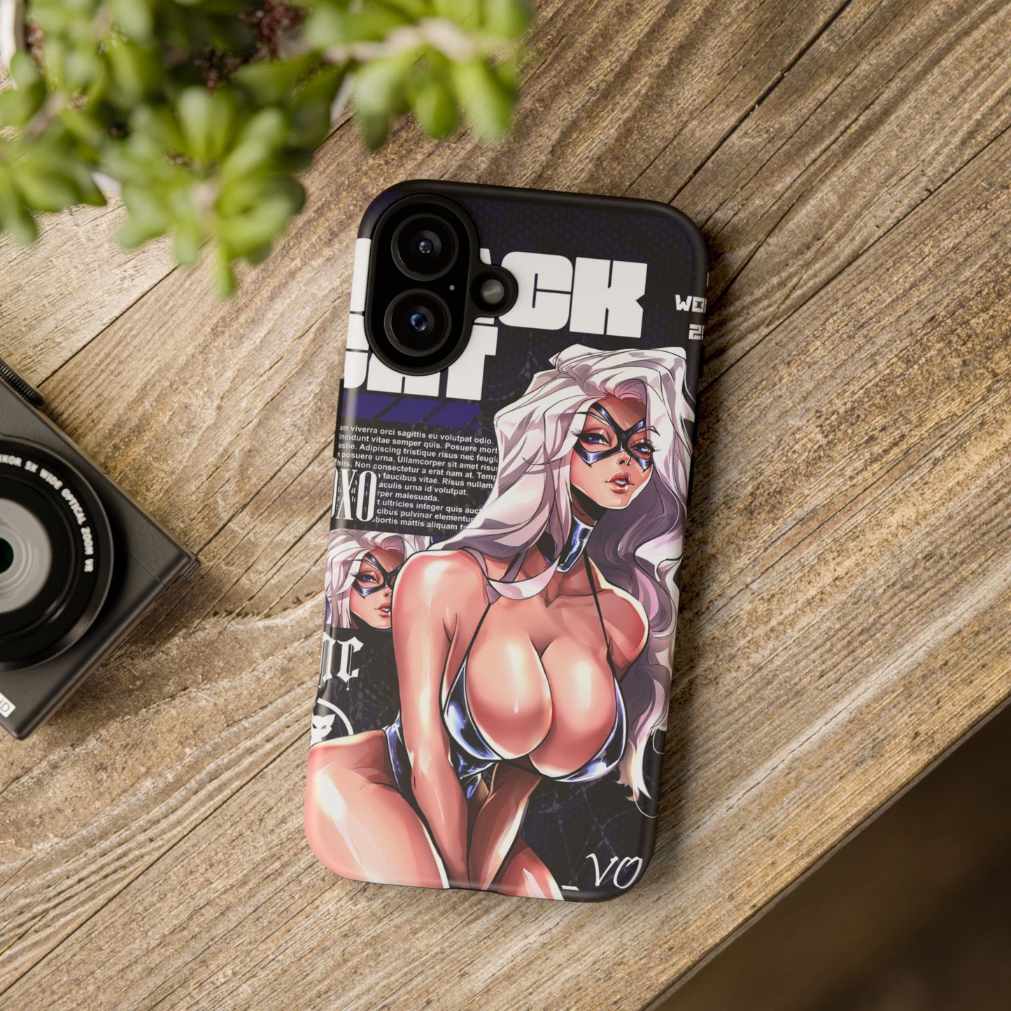 Black Cat iPhone Case - LIMITED