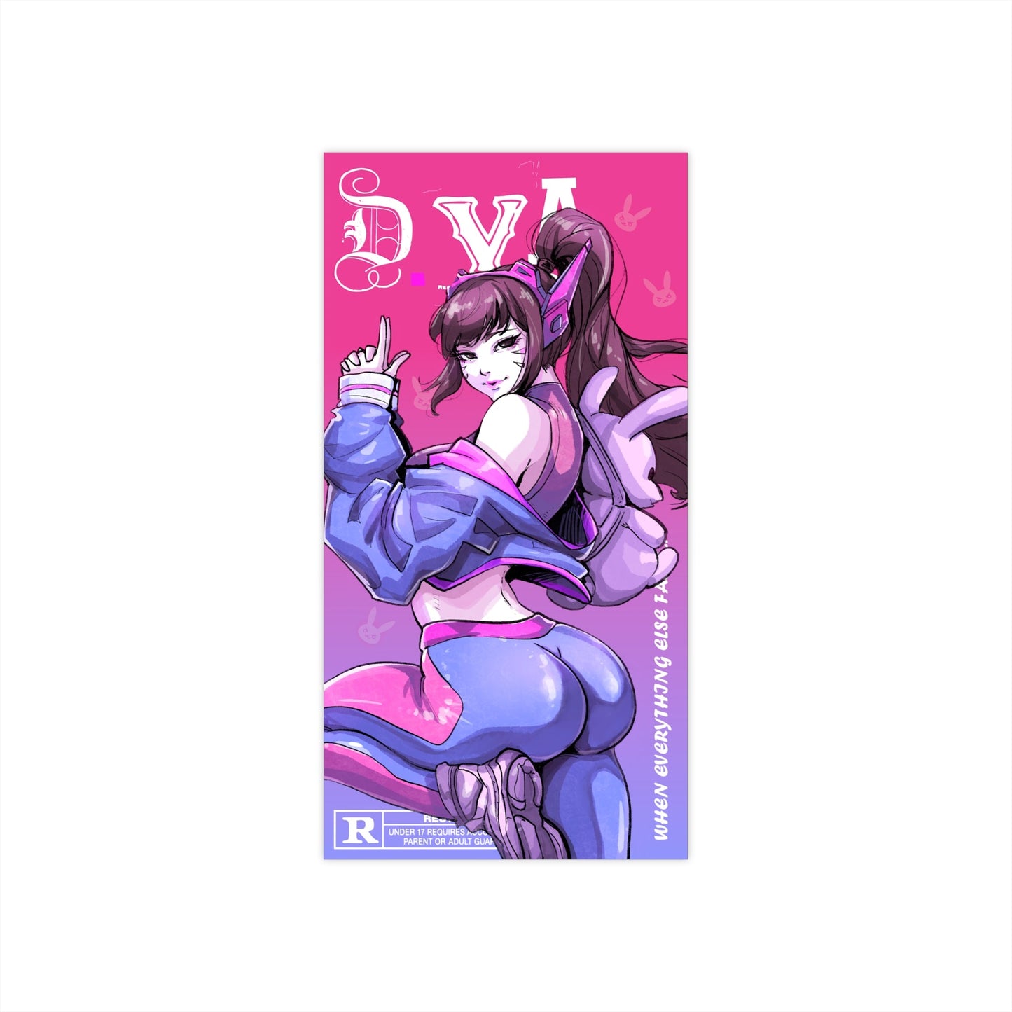 D.VA Sticker Vinyl