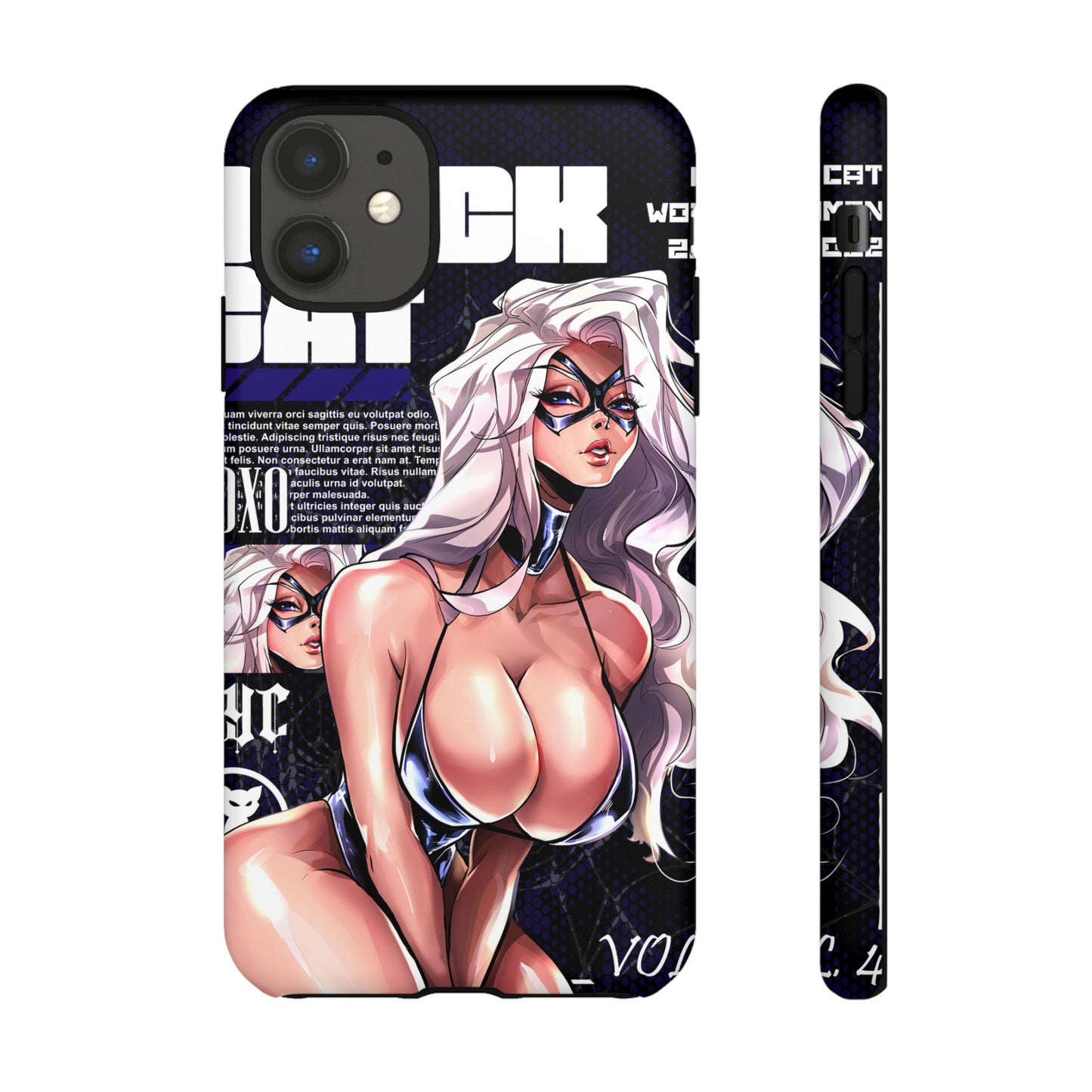 Black Cat iPhone Case - LIMITED