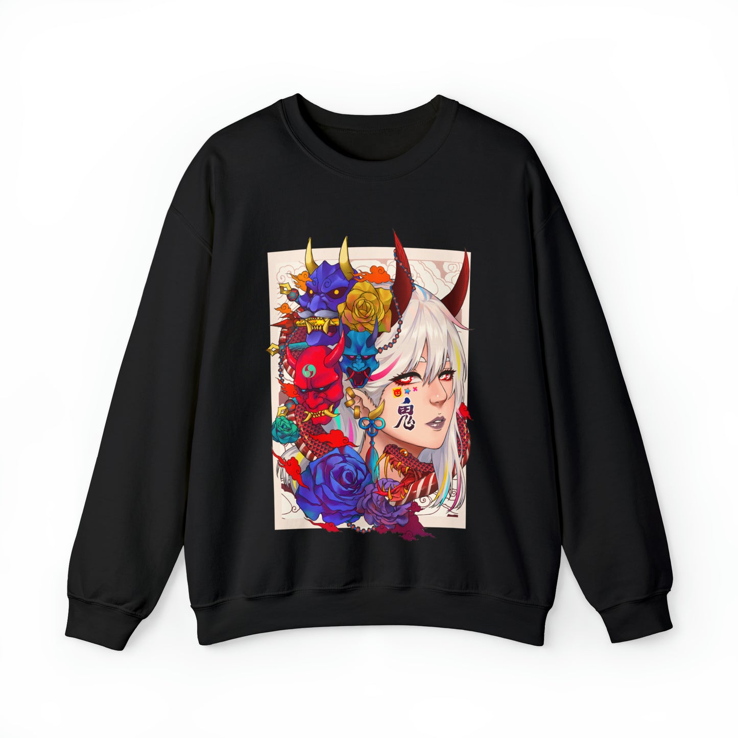 Oni Girl Cotton Sweatshirt