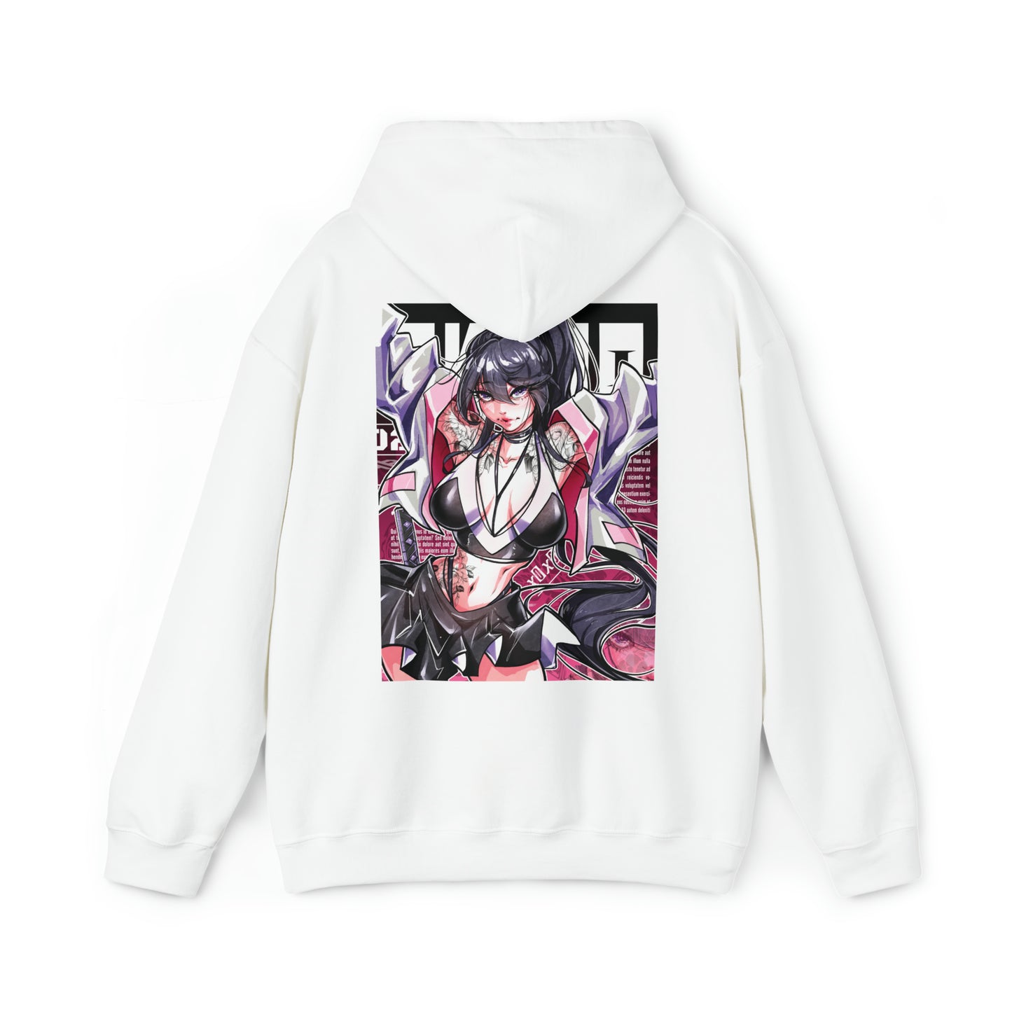 Dark Akeno Cotton Hoodie