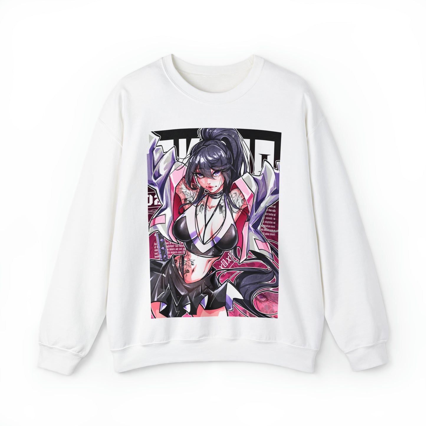 Dark Akeno Cotton Sweatshirt