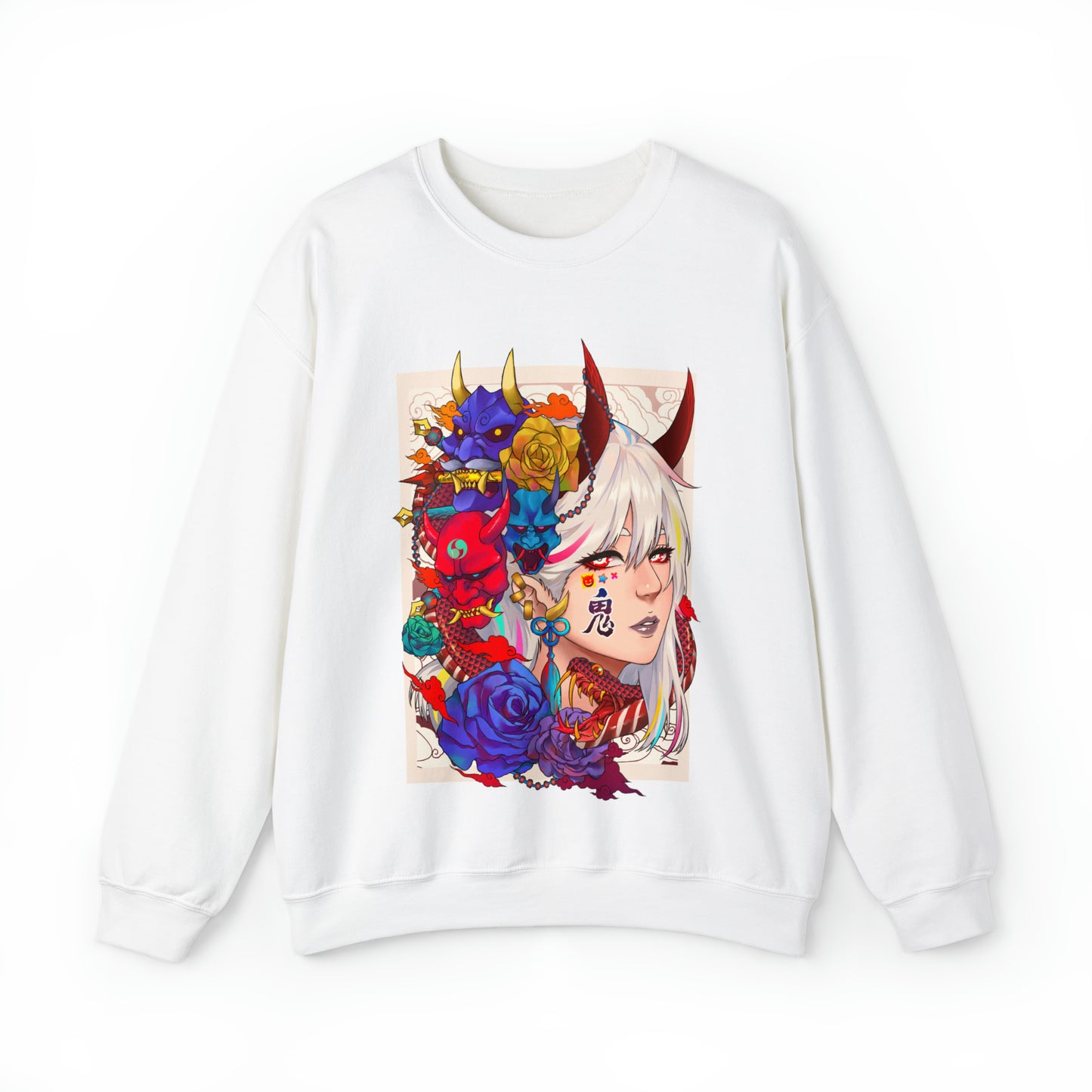 Oni Girl Cotton Sweatshirt