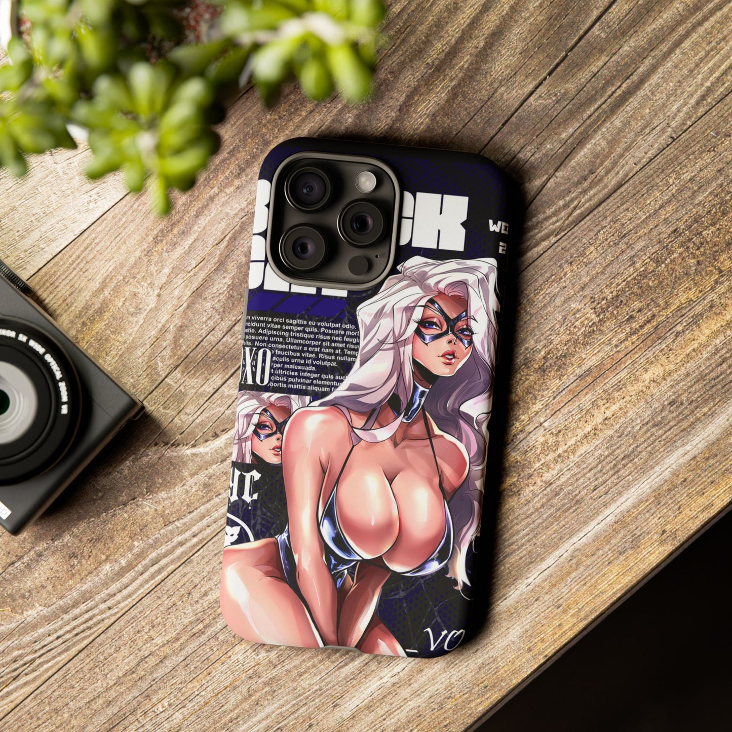 Black Cat iPhone Case - LIMITED