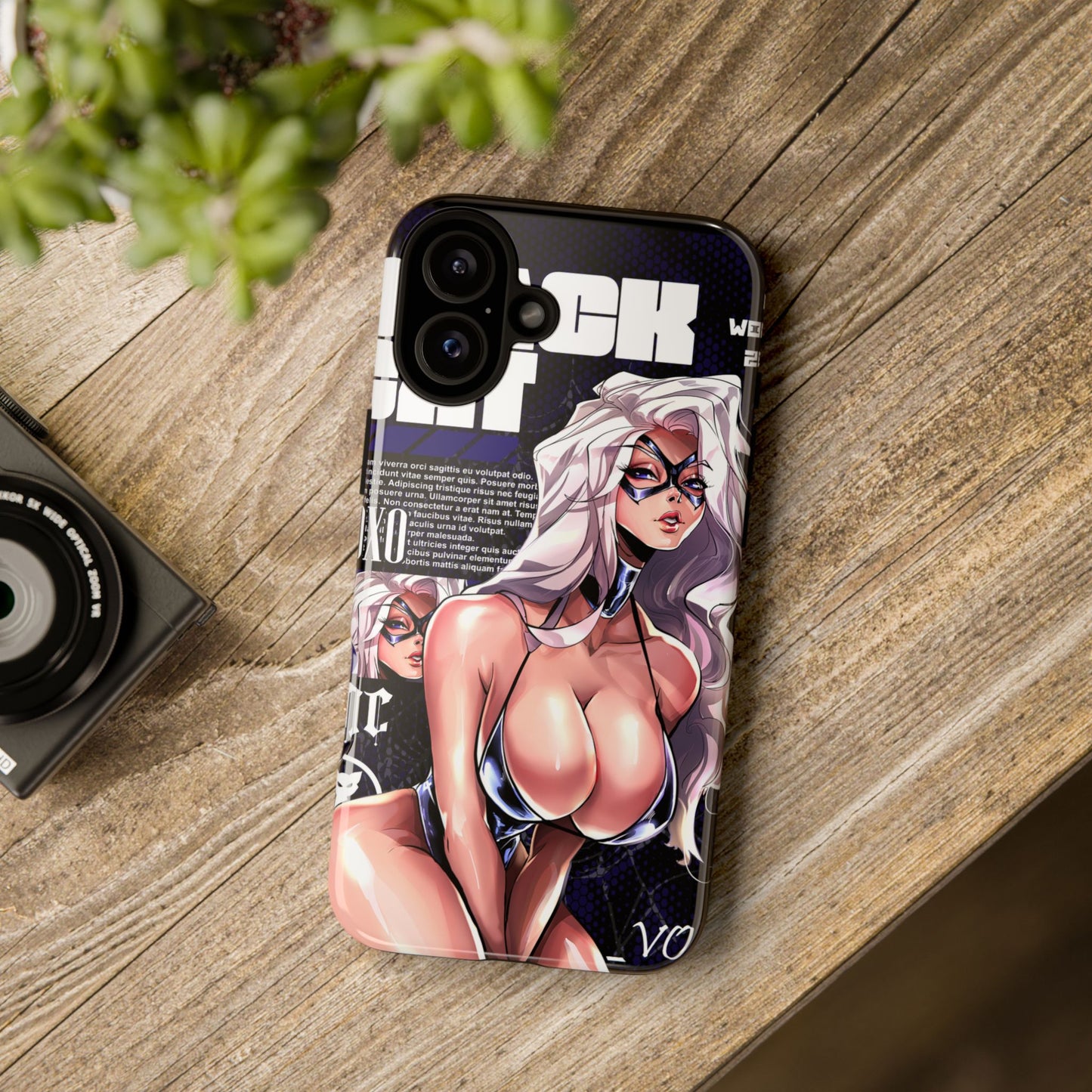 Black Cat iPhone Case - LIMITED