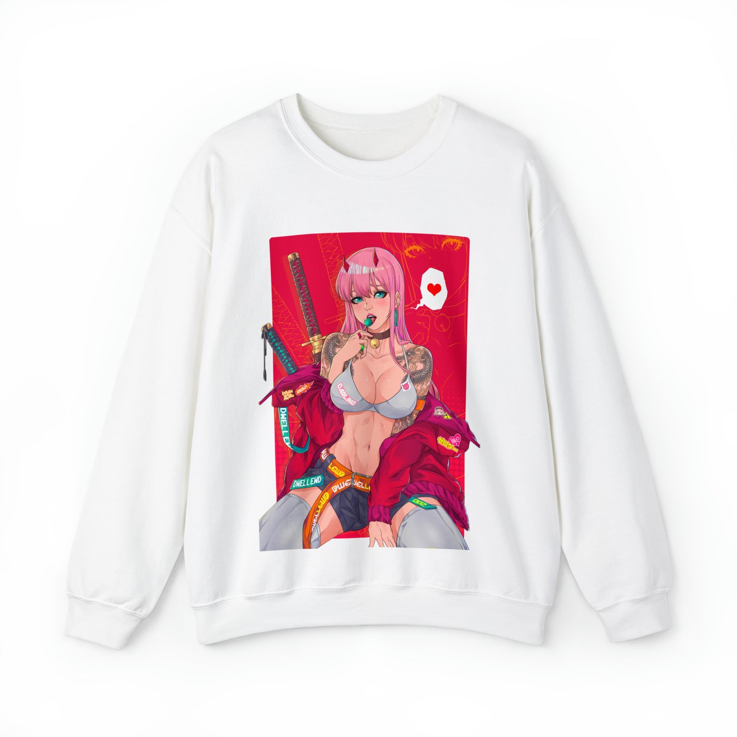 Zero Two Cotton Sweatshirt