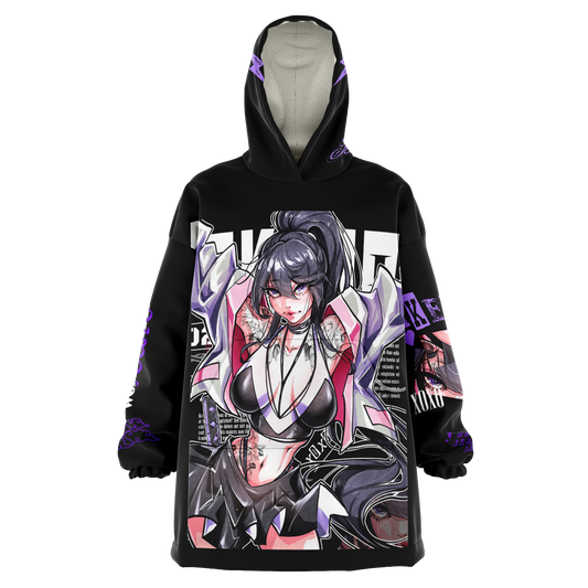 Dark Akeno Hoodie Blanket