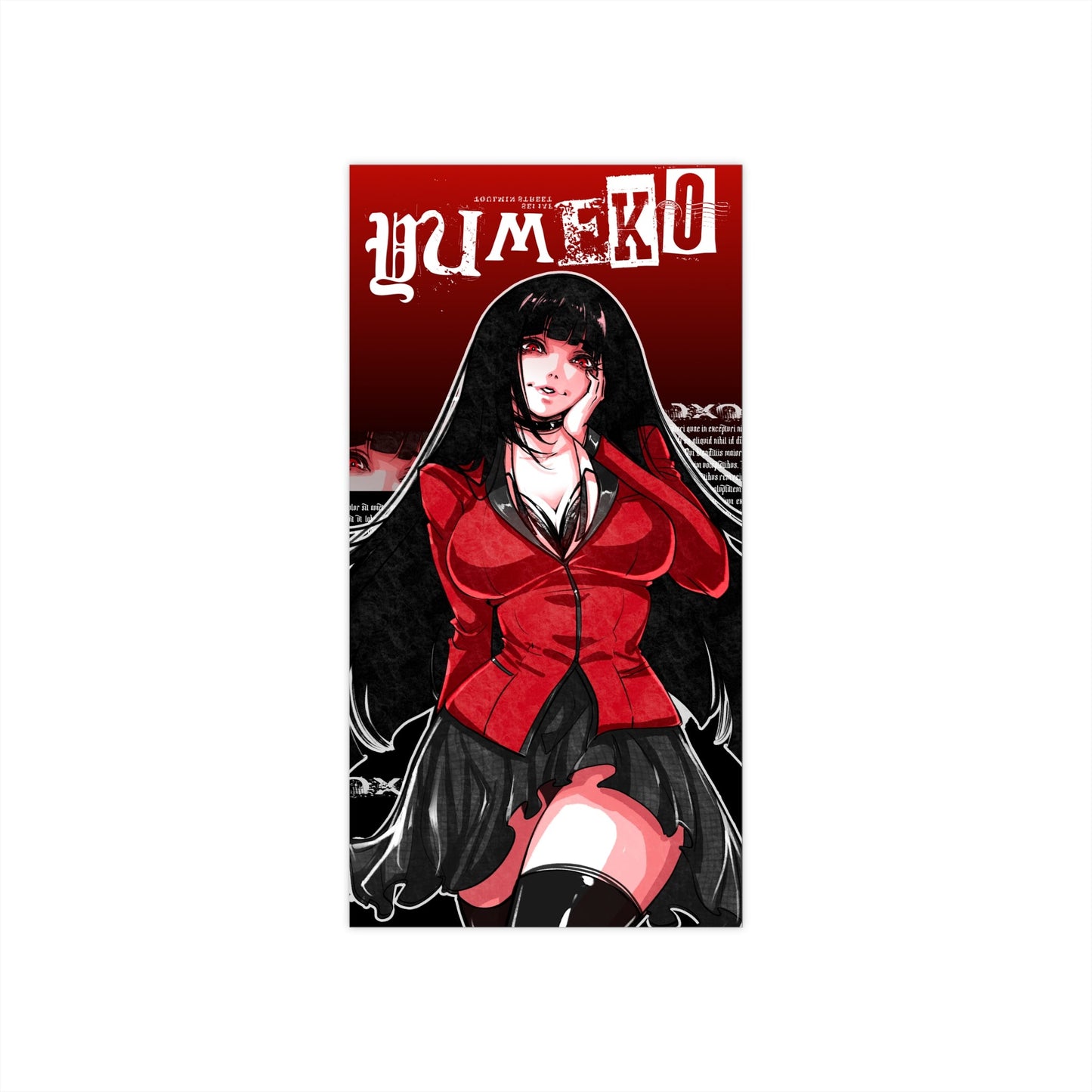 Yumeko Sticker Vinyl