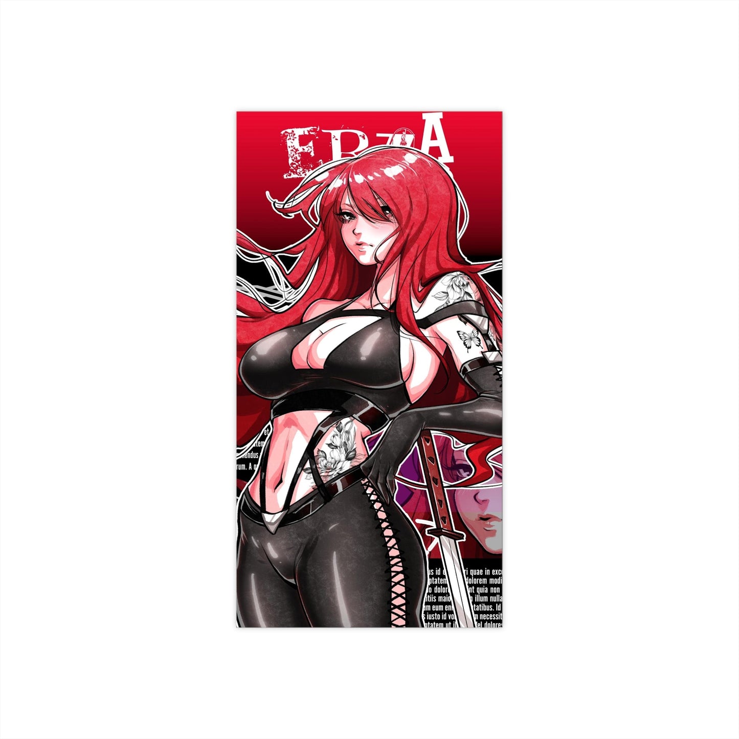Erza Sticker Vinyl