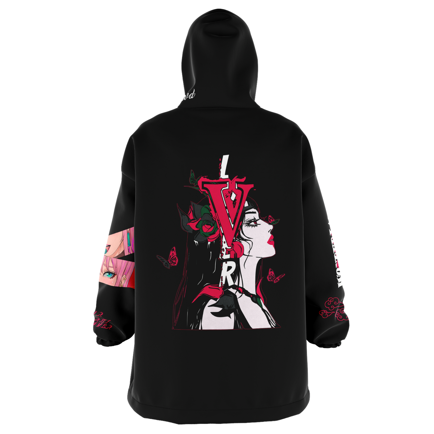 Zero Two Hoodie Blanket