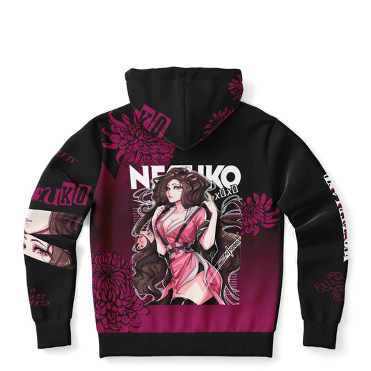 Nezuko Zip-Up Hoodie