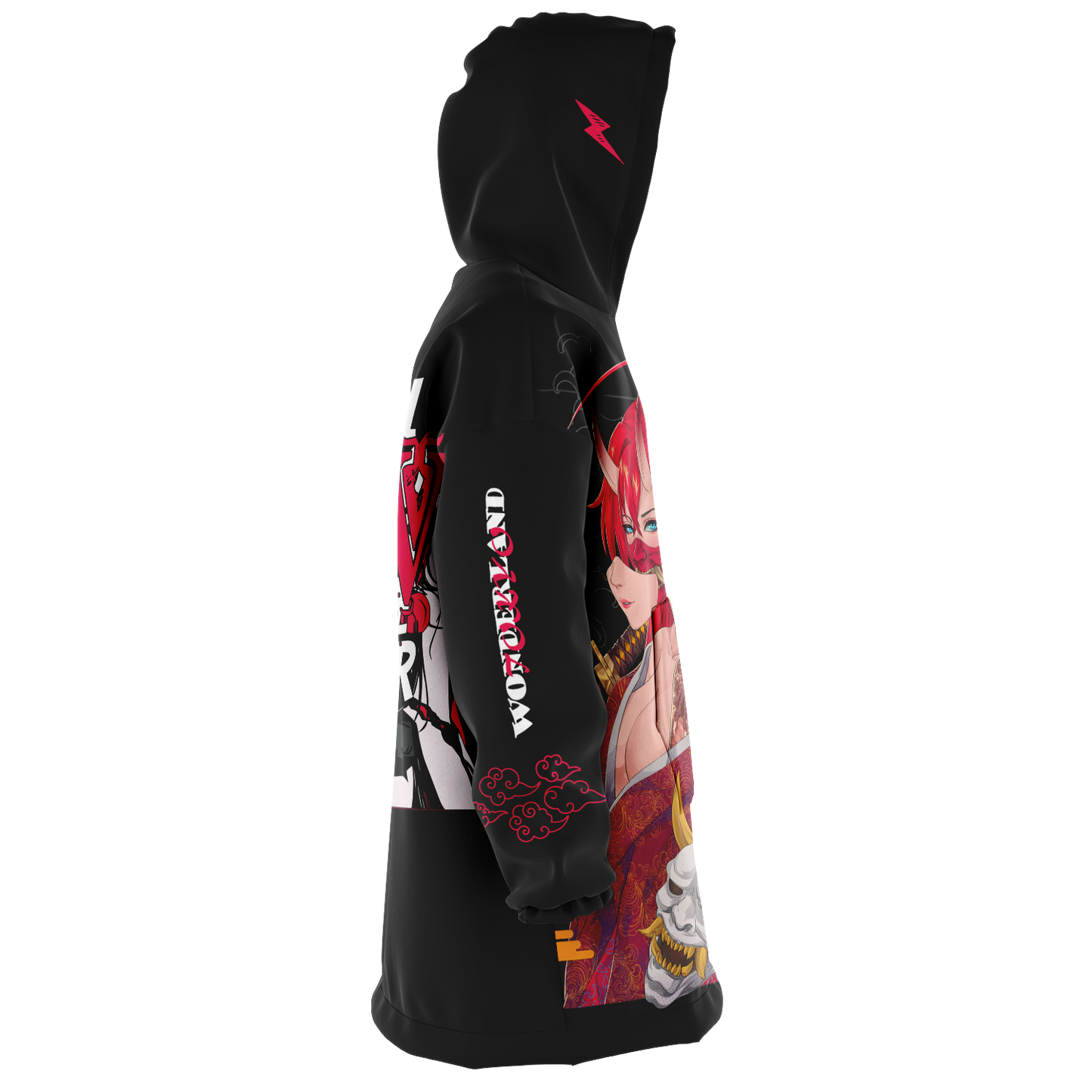 Oni Rias Hoodie Blanket