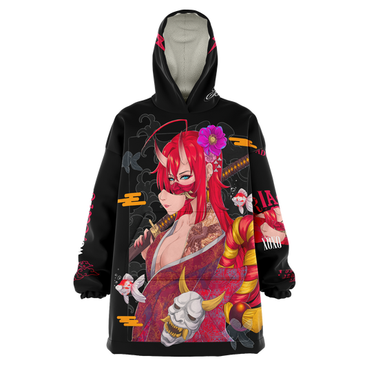 Oni Rias Hoodie Blanket