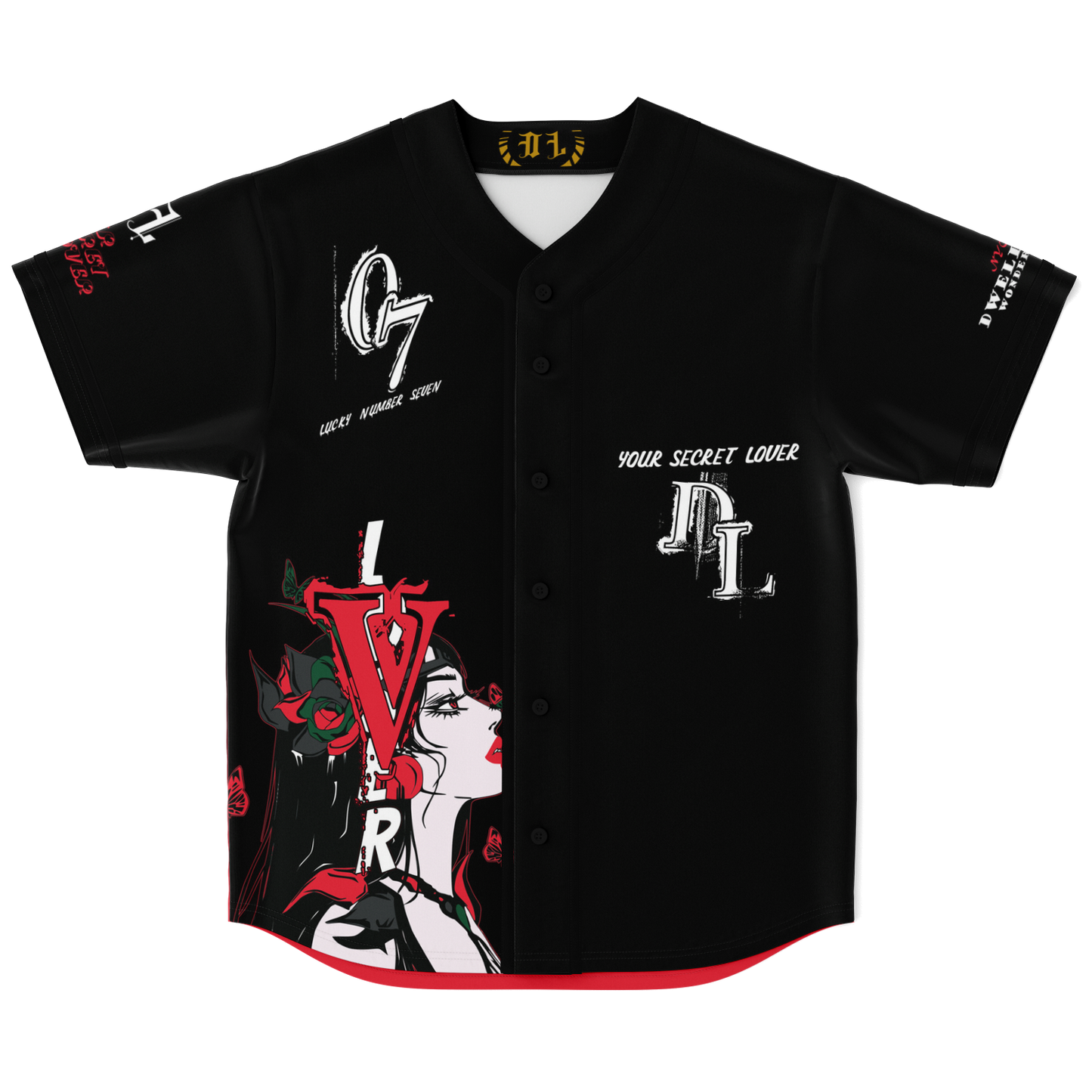 Scarlet Baseball Jersey