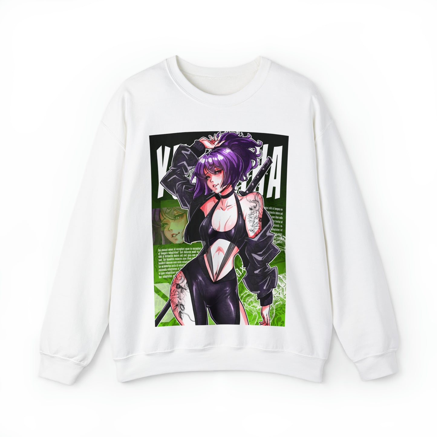 Yuzuriha Cotton Sweatshirt