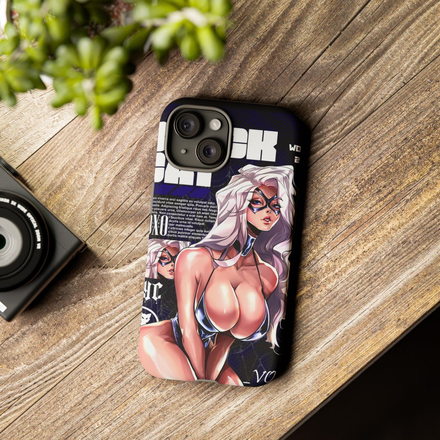 Black Cat iPhone Case - LIMITED