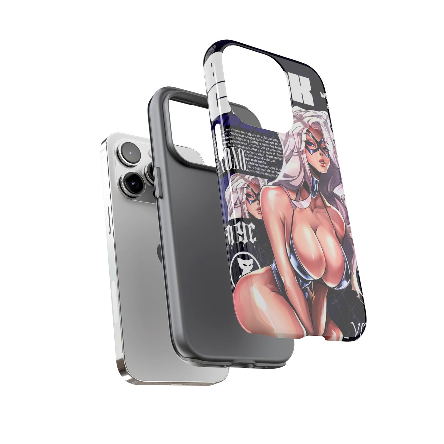 Black Cat iPhone Case - LIMITED
