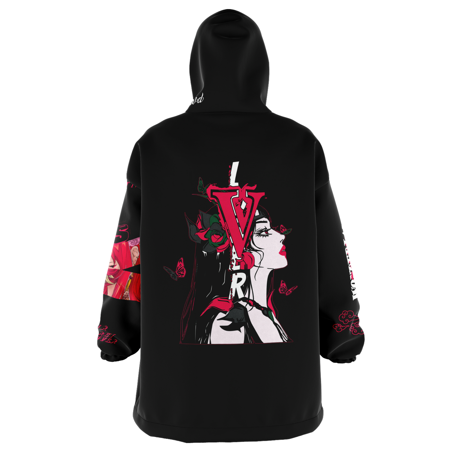 Oni Rias Hoodie Blanket