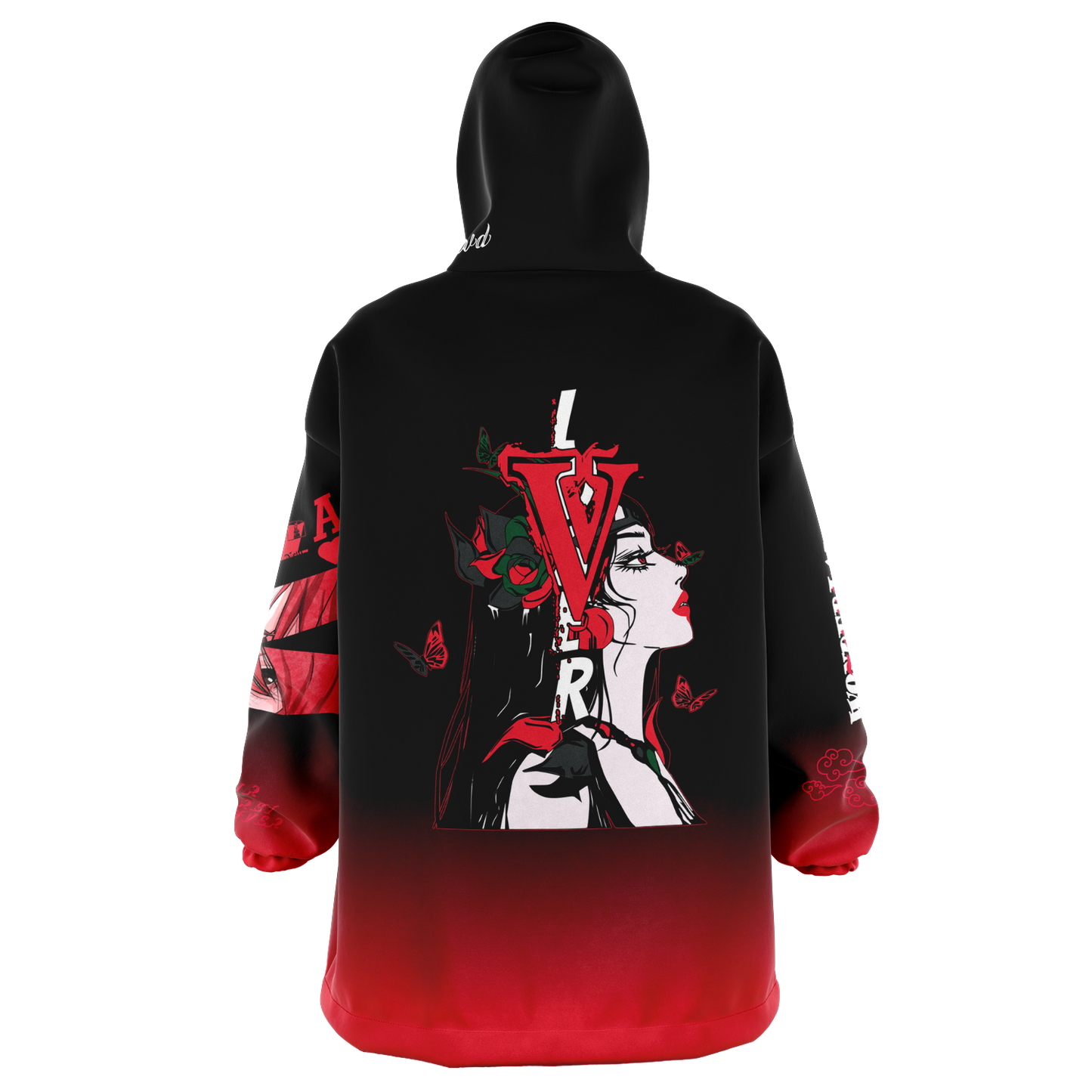 Scarlet Hoodie Blanket