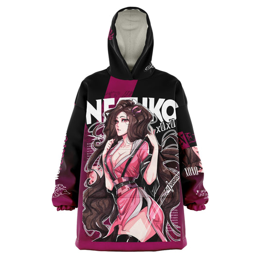 Nezuko Hoodie Blanket