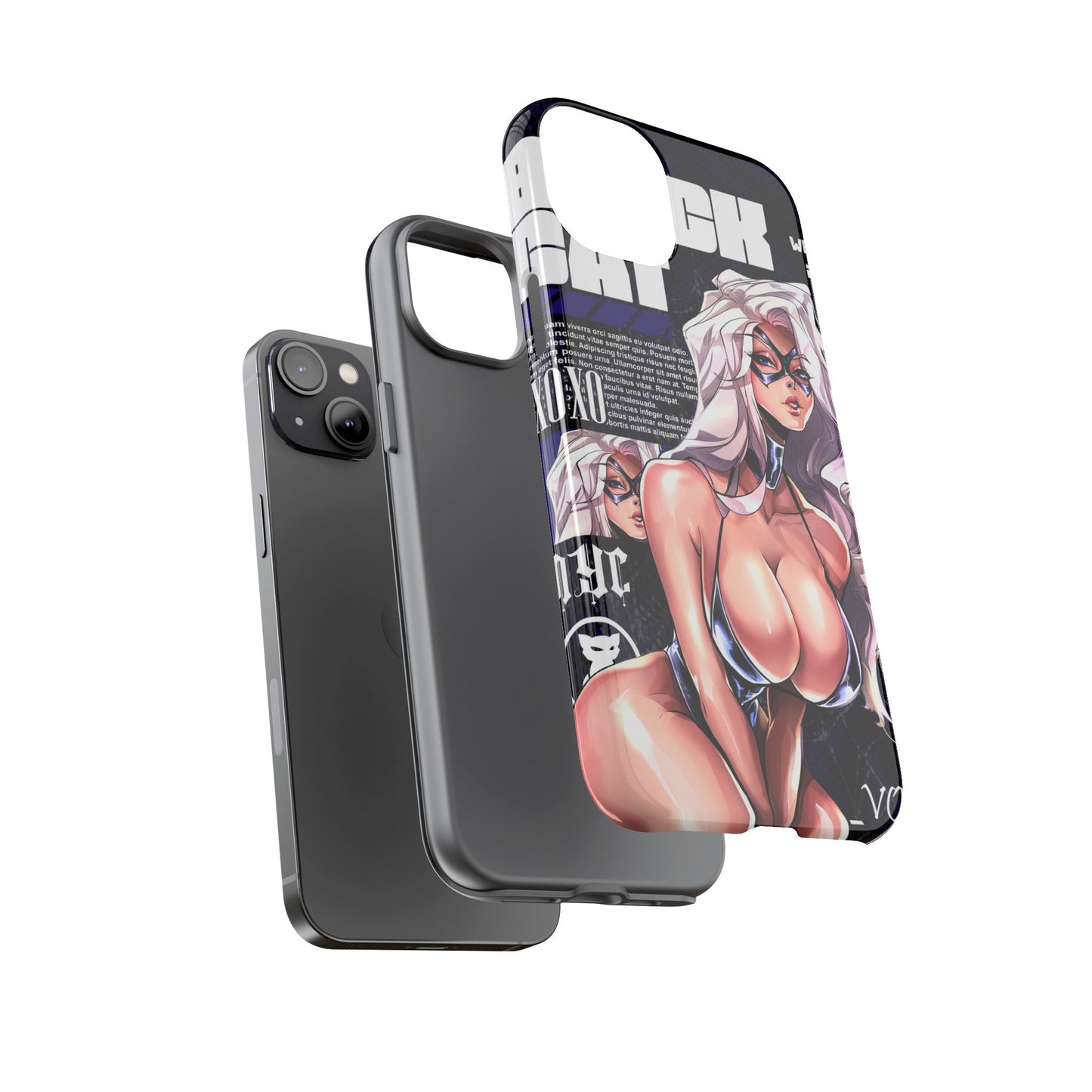 Black Cat iPhone Case - LIMITED