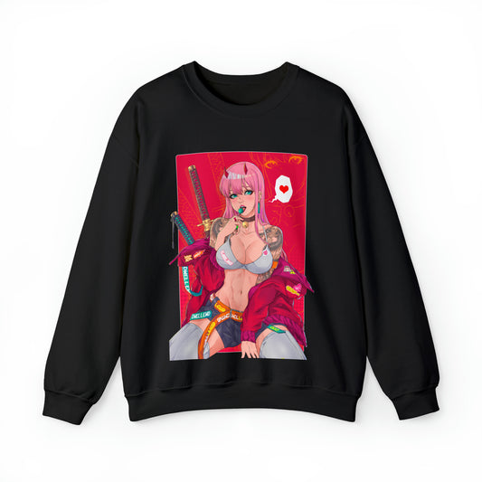 Zero Two Cotton Sweatshirt