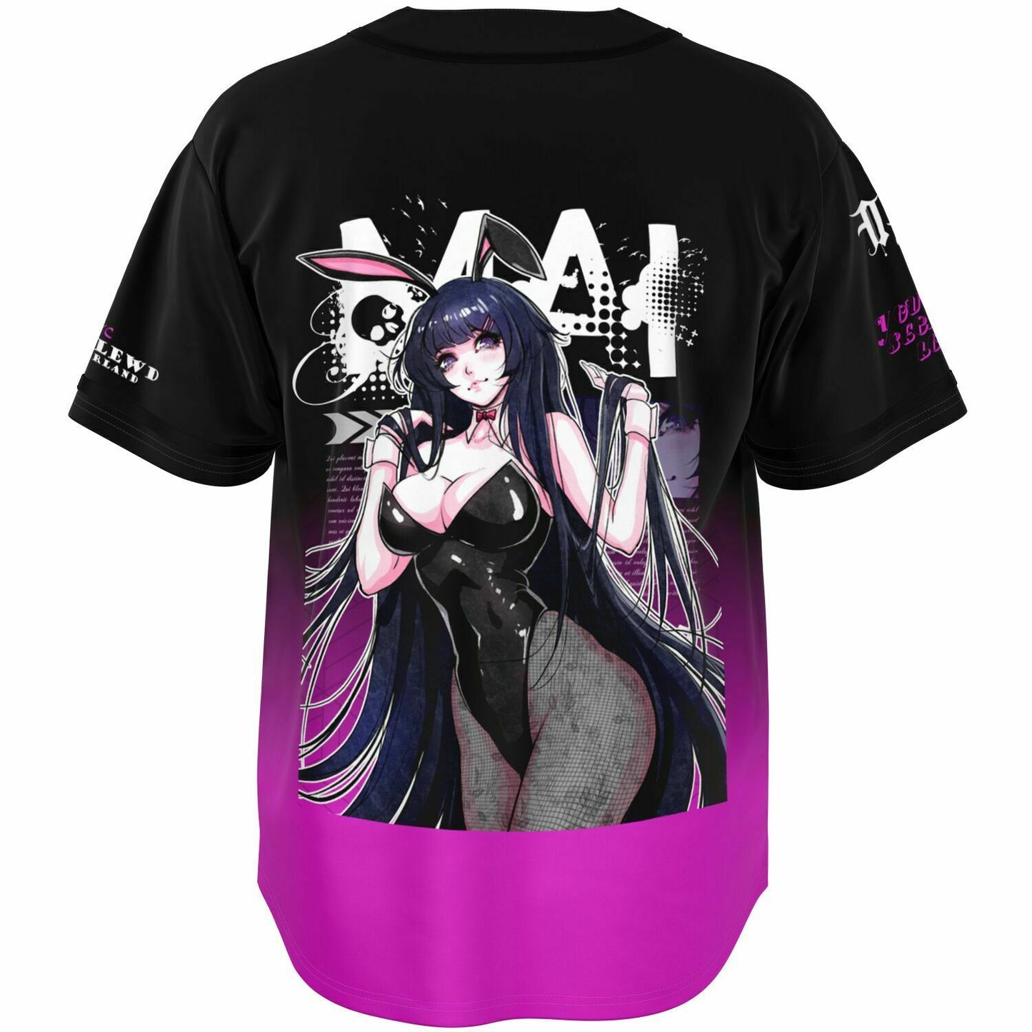 Bunny Girl Baseball Jersey