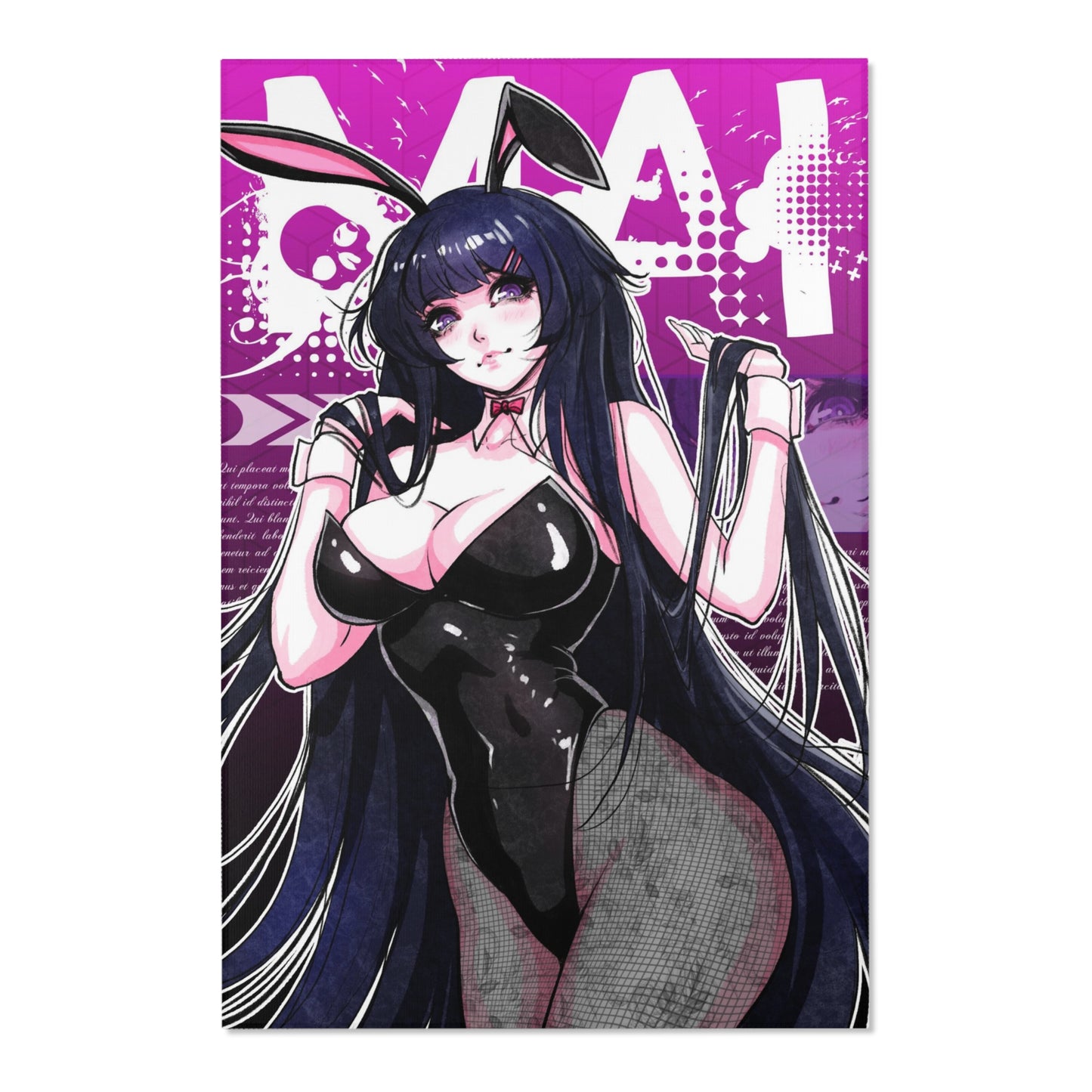 Bunny Girl Area Rugs