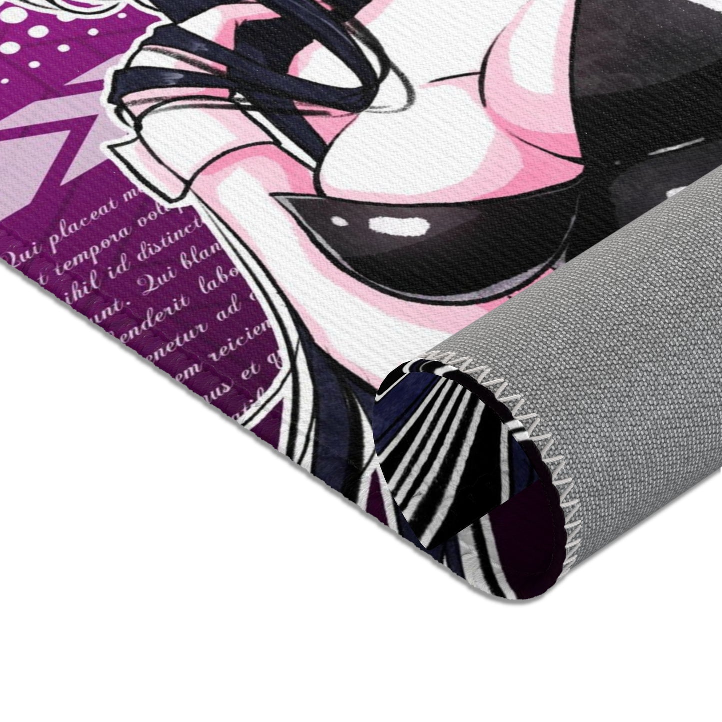 Bunny Girl Area Rugs