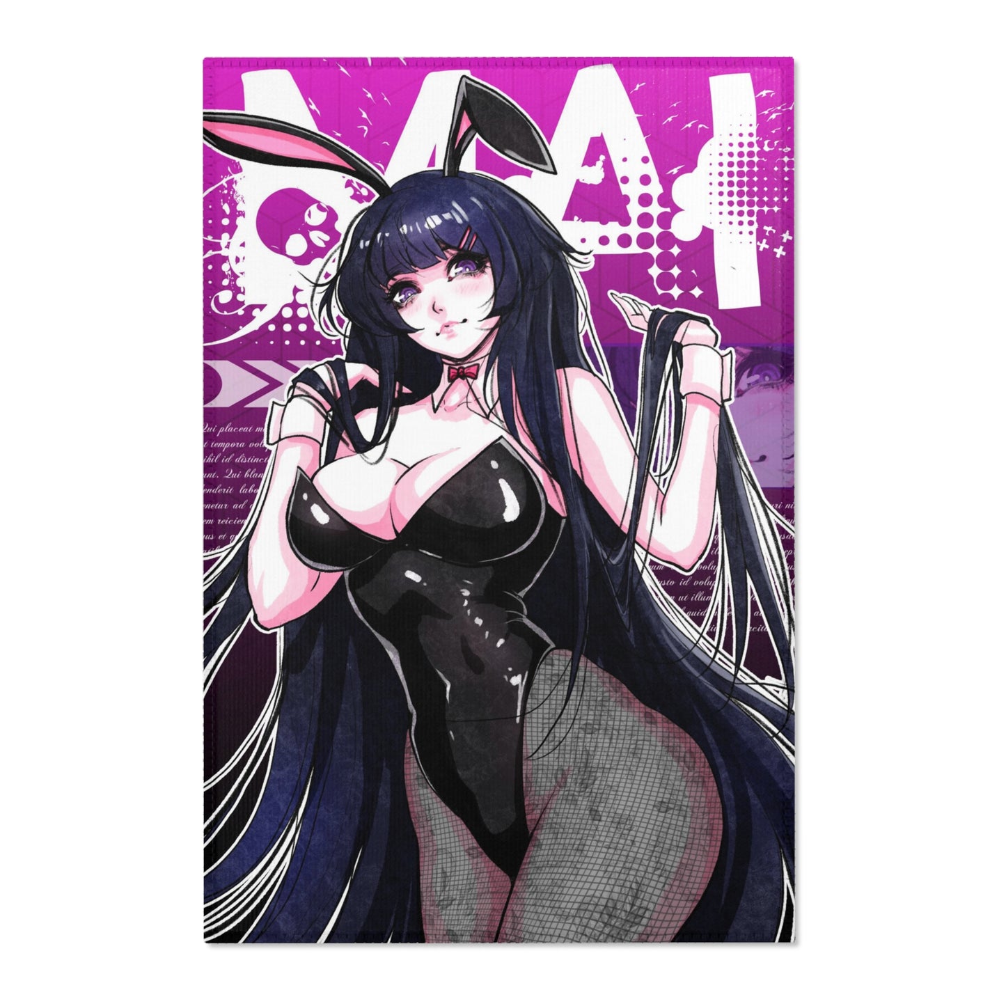 Bunny Girl Area Rugs