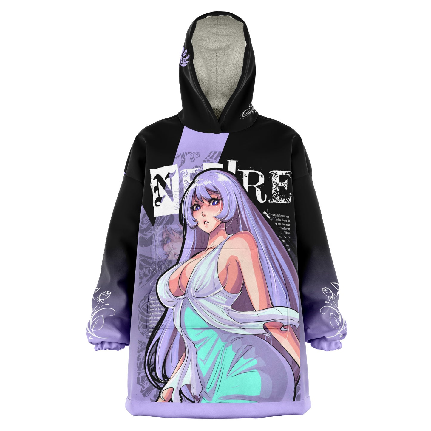 Nejire Hoodie Blanket