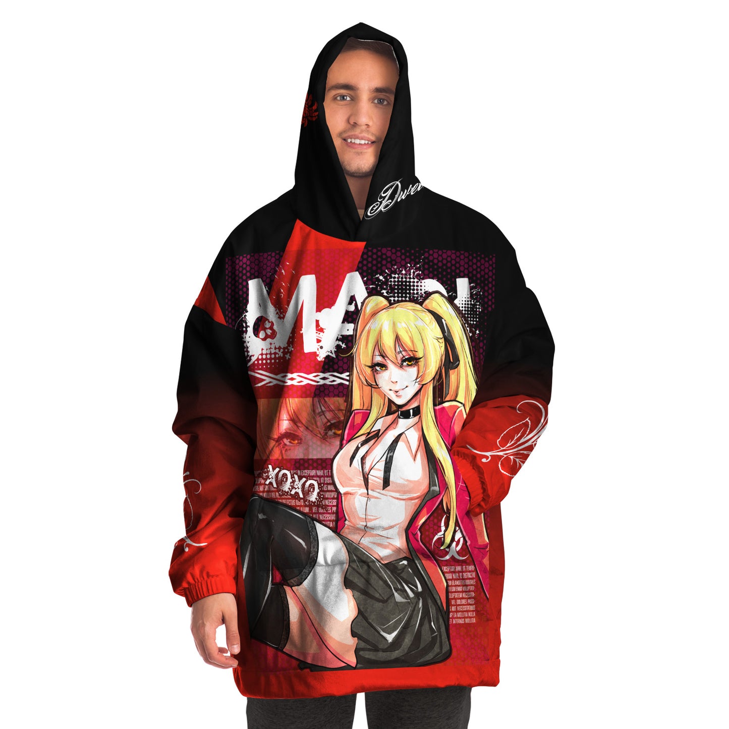 Mary Hoodie Blanket