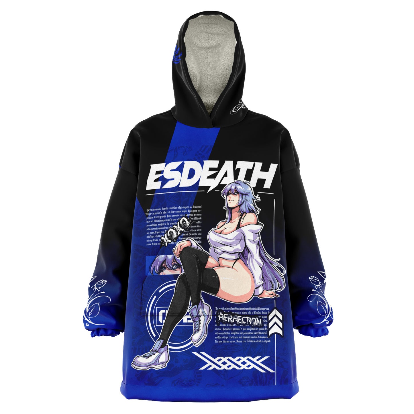 Esdeath Hoodie Blanket