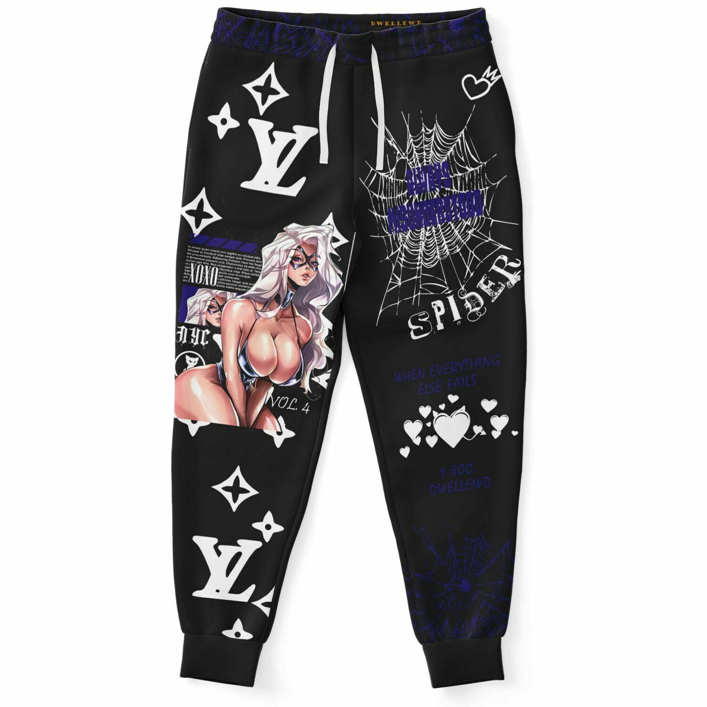 Black Cat Joggers