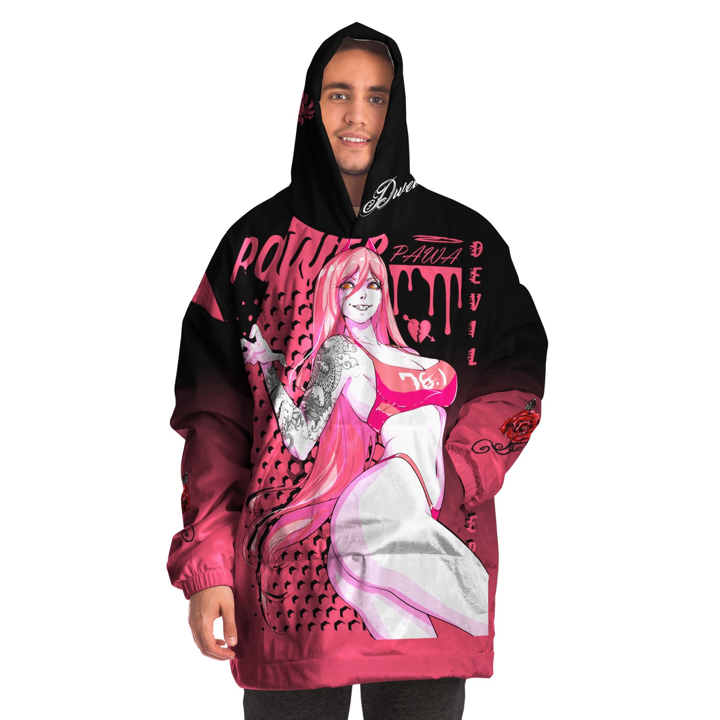 Power Hoodie Blanket